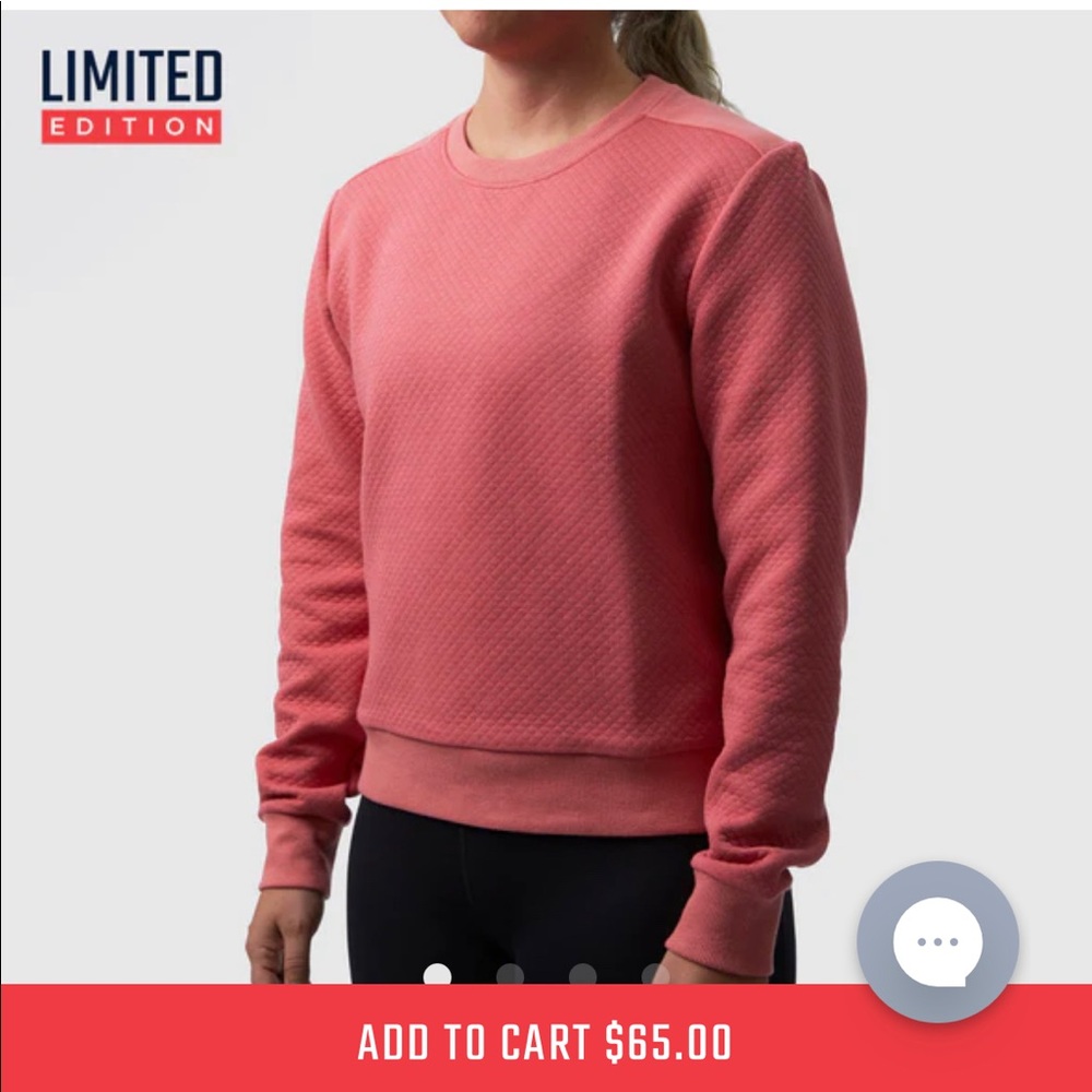 Born Primitive Waffle Crewneck Pullover Large NWT